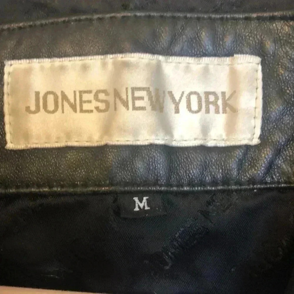 Jones New York leather jacket - Picture 2 of 12
